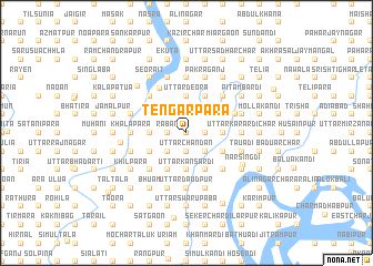 map of Tengārpāra