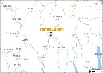 map of Tengelekiri