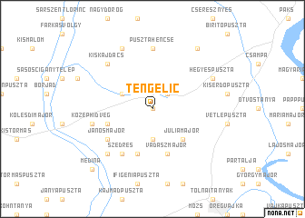 map of Tengelic