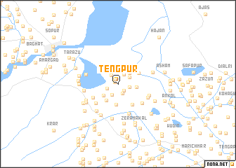 map of Tengpur