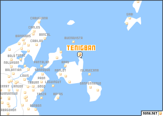 map of Tenigban