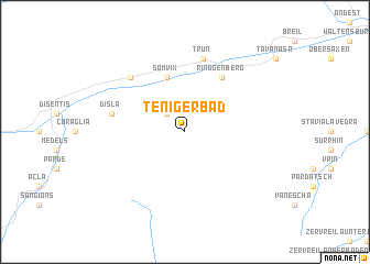 map of Tenigerbad