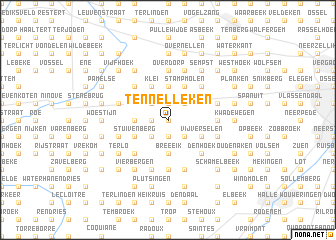 map of Ten Nelleken