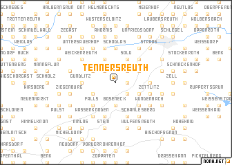 map of Tennersreuth