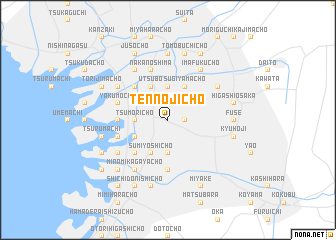 map of Tennōjichō