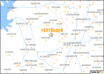 map of Tentadora