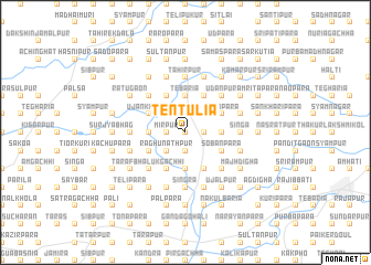 map of Tentulia