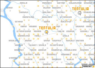 map of Tentulia