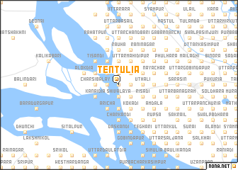 map of Tentulia