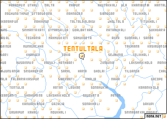 map of Tentultala