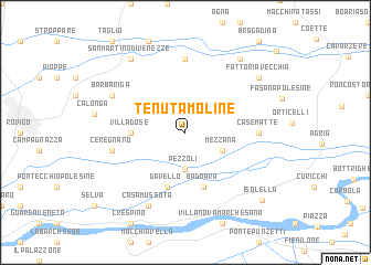 map of Tenuta Moline