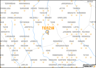 map of Tenzia