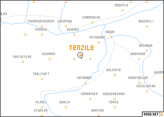 map of Tenzile