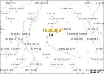 map of Teonghio