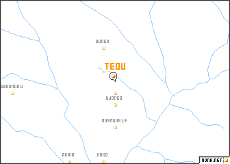 map of Teou