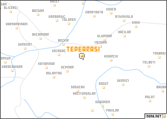 map of Tepearası