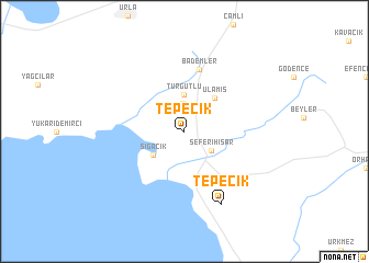 map of Tepecik