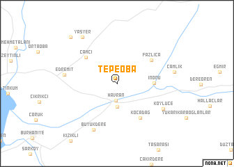 map of Tepeoba