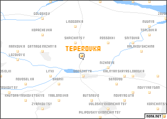 map of Teperovka