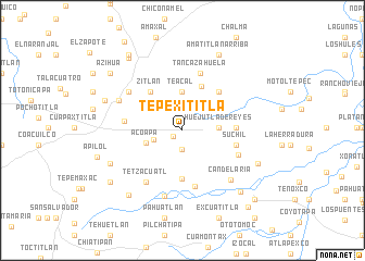 map of Tepexititla