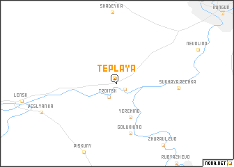 map of Tëplaya