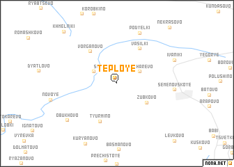 map of Tëploye