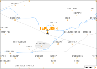 map of Teplukha