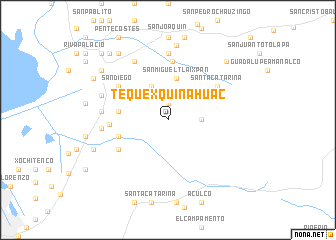 map of Tequexquinahuac