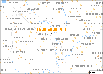 map of Tequisquiapan