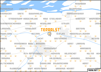 map of Ter Aalst
