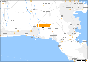 map of Terabun