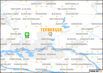 map of Terbregge