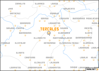 map of Tercales