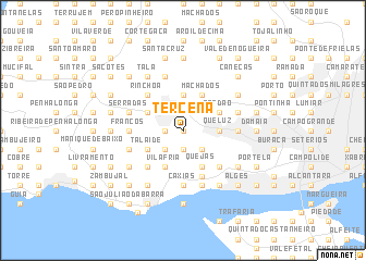 map of Tercena
