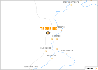 map of Terebino