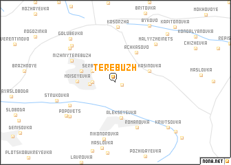 map of Terebuzh
