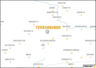 map of Terekhov Bor