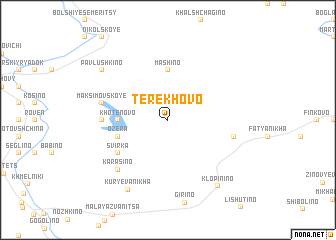 map of Terekhovo