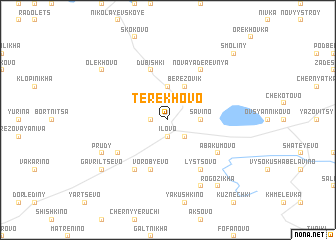 map of Terekhovo