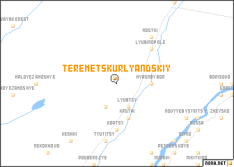 map of Teremets-Kurlyandskiy