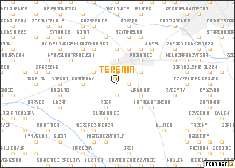 map of Terenin