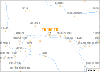 map of Terento