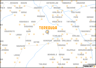 map of Téréouda