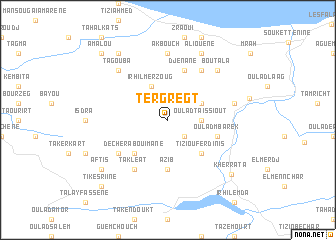 map of Tergregt