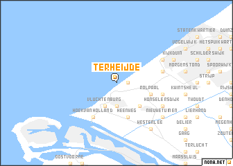 map of Ter Heijde