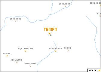 map of Terifa