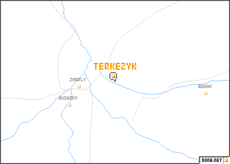 map of Terkezyk