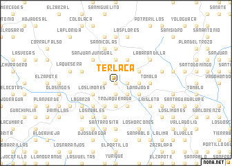 map of Terlaca