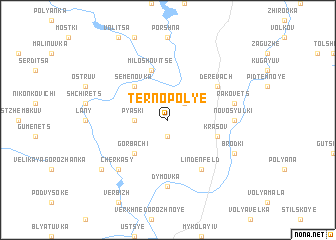 map of Ternopolʼye