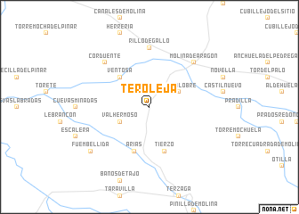 map of Teroleja